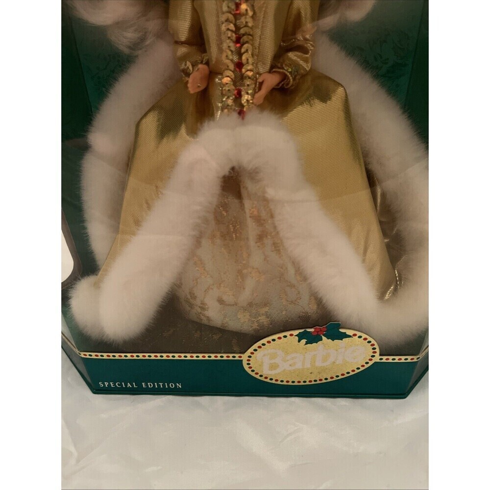 Happy Holidays 1994 Barbie Doll, Vintage, Unopened - Picture 7 of 16